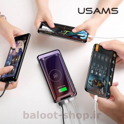 پاور بانک هوشمند یوسمز مدل PB27 با قابلیت شارژ همزمان چهار گوشی