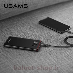 پاور بانک هوشمند یوسمز مدل PB6 دارای درگاه Type-C با قابلیت ورودی و خروجی شارژ