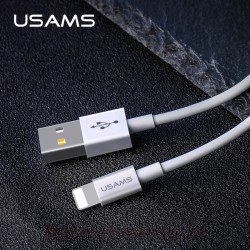 کابل شارژ و داده یوسمز مدل U23 نوع Lightning با قابلیت فست شارژ با جریان عبوری 2 آمپر مناسب محصولات اپل