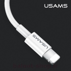 کابل شارژ و داده یوسمز مدل U23 نوع Lightning دارای طول عمر بالا