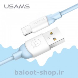 کابل شارژ و داده یوسمز مدل US-SJ245 نوع Lightning مقاوم و با طول عمر بالا
